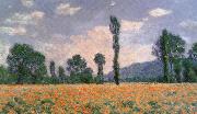 Poppy Field at Giverny Claude Monet